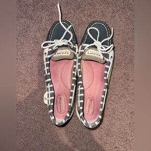 Blue Sperry Boat Shoes